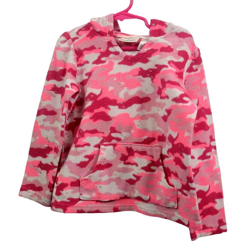 Jumping Beans Girl's Hooded Jacket Pink Camo Size 5